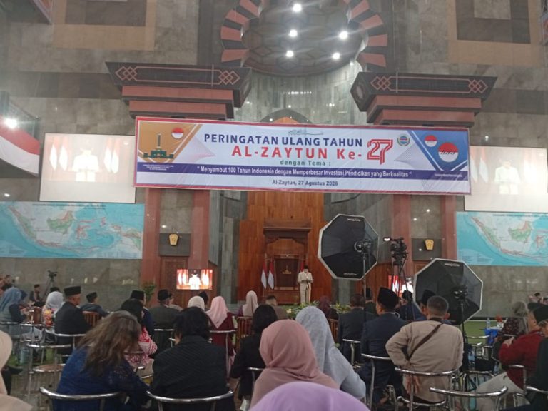 Update: Peringatan HUT Ke-27 Mahad Al Zaytun, Tema : “Menyambut 100 Tahun Indonesia dengan Memperbesar Investasi Pendidikan Yg Berkualitas ” Hari Ini