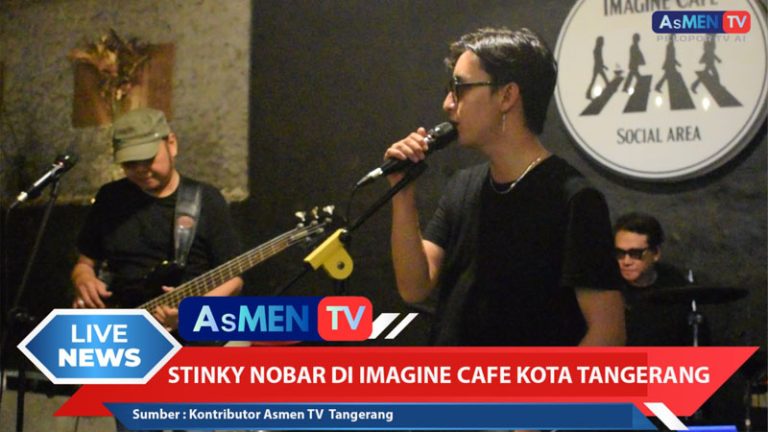 Update: Stinky Meriahkan Nobar Persija vs Persib di Imagine Cafe Kota Tangerang, Padukan Semangat Bola dan Musik Hari Ini